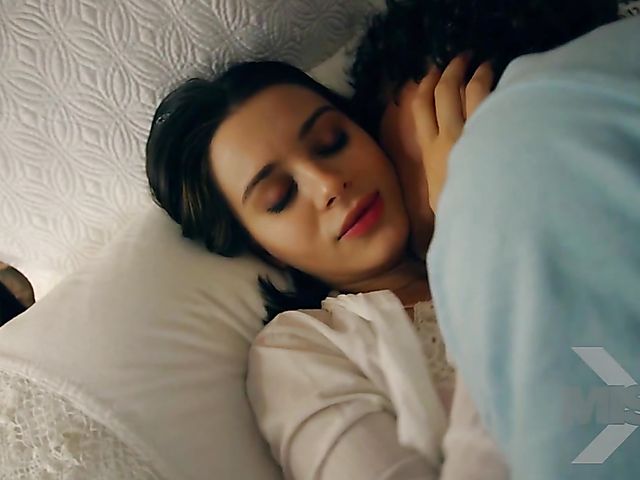 Big eyed brunette teen Lana Rhoades gets horny