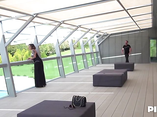 Italian DP with gorgeous Malena la Pugliese