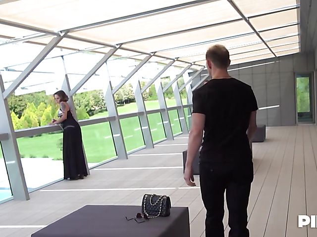 Italian DP with gorgeous Malena la Pugliese