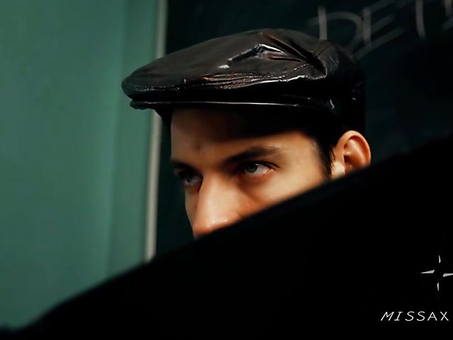 Adriana Chechik and Megan Rain FFM blowjob in the classroom