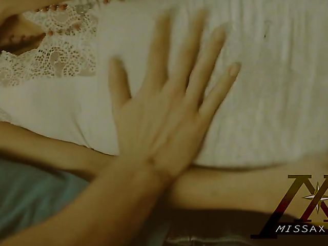 Adriana Chechik and Megan Rain FFM blowjob in the classroom