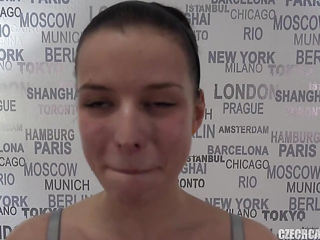 Czech casting with 19 year old Linda
