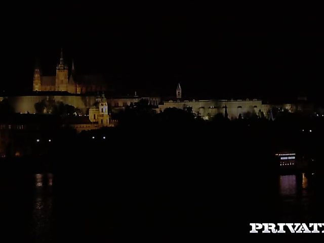 Alexis Crystal threesome MMF at the bar