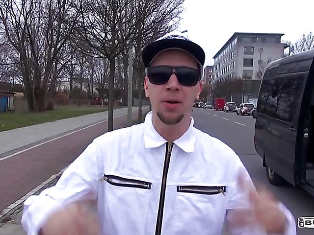 Sex in a van with busty brunette Jacky Lawless