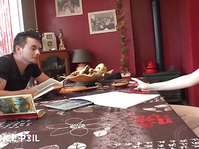 Slutty teens first DP with two students