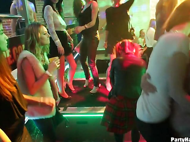 Slutty chicks get dirty at a hardcore party