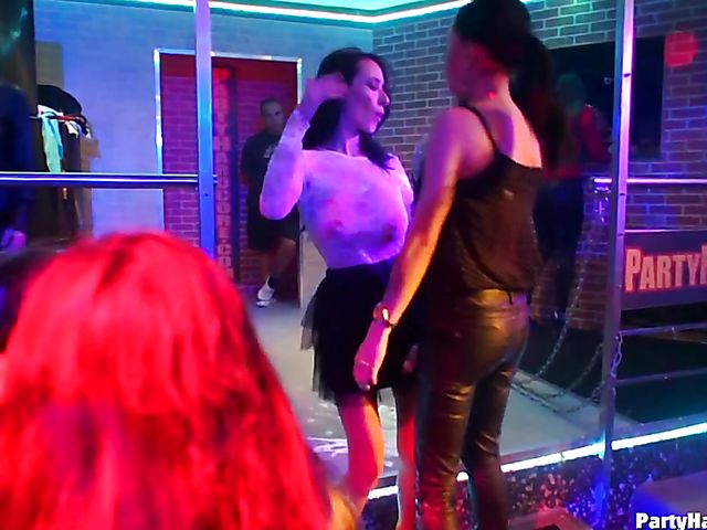 Slutty chicks get dirty at a hardcore party