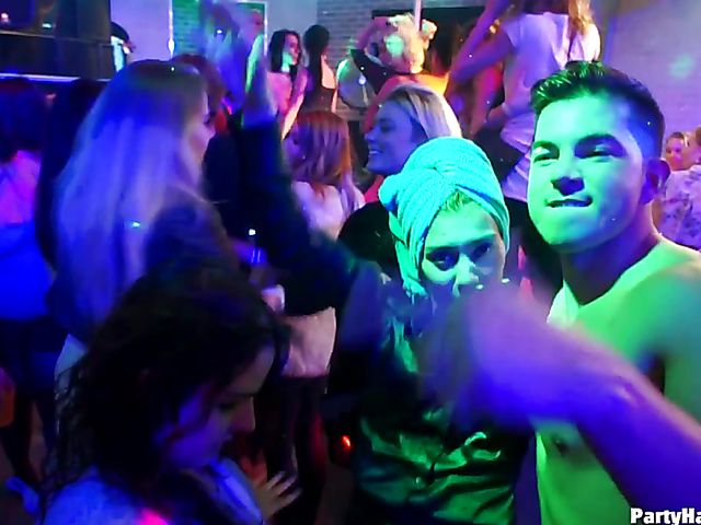 Slutty chicks get dirty at a hardcore party