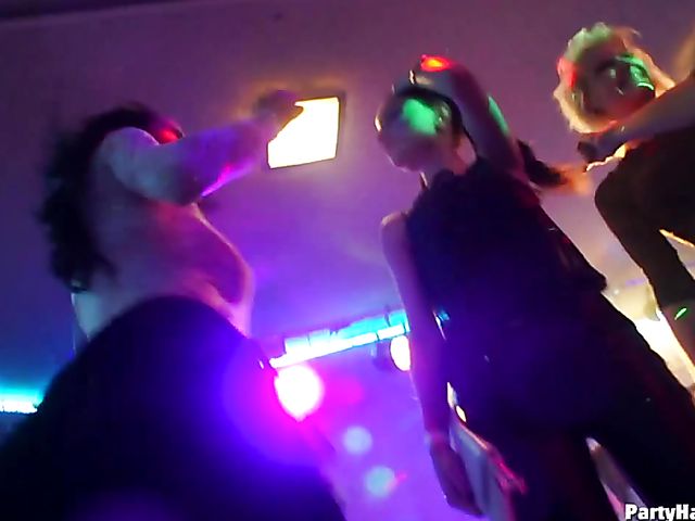 Slutty chicks get dirty at a hardcore party