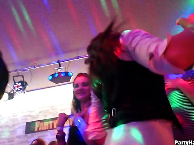 Slutty chicks get dirty at a hardcore party