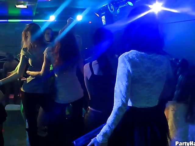 Slutty chicks get dirty at a hardcore party