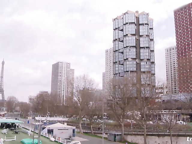 French slut Tiffany Leiddi gets fucked with a condom