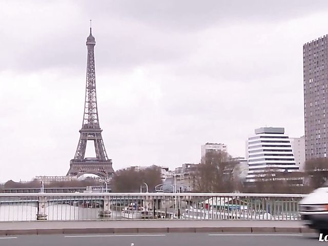 French slut Tiffany Leiddi gets fucked with a condom