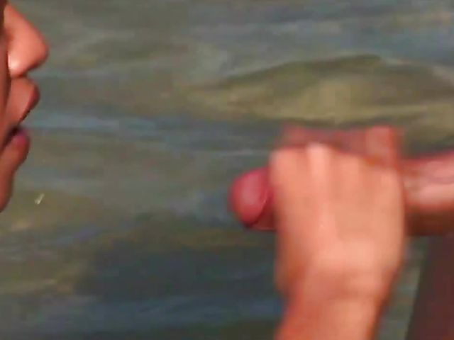 Outdoor DP in the water with Barbie Banks