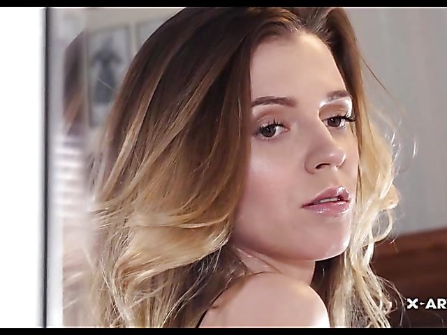 Small boobs babe Mary Kalisy goes at it