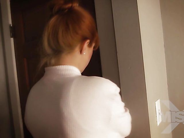 Natural busty redhead Penny Pax loves his thick pole