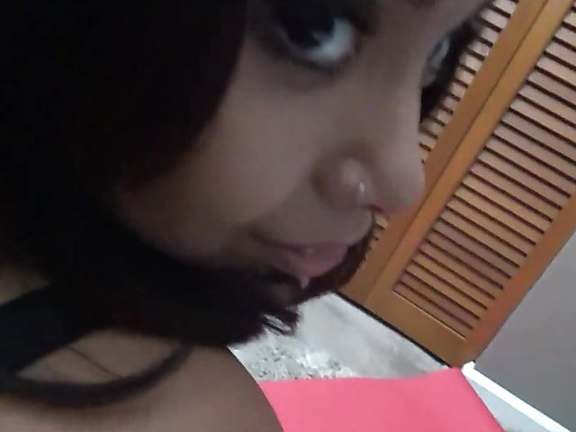 Doggy POV his exotic stepdaughter Aaliyah Hadid wont forget