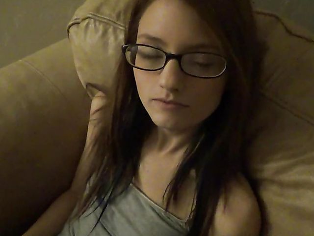 Nasty step sister Farrah Valentine rides her brother