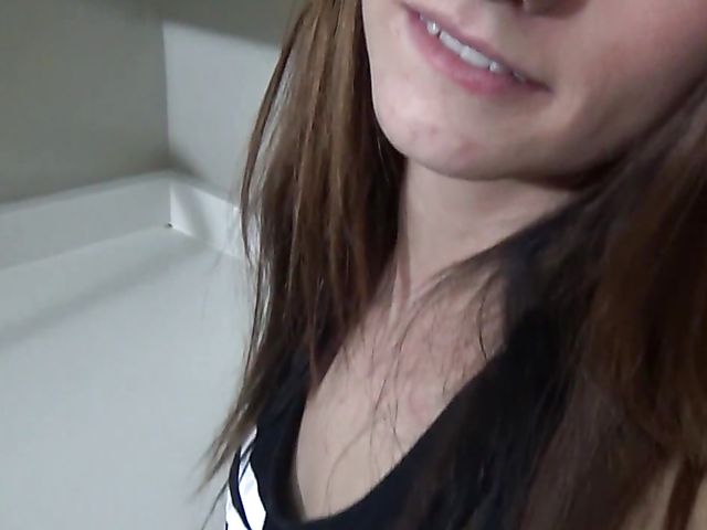 Nasty step sister Farrah Valentine rides her brother