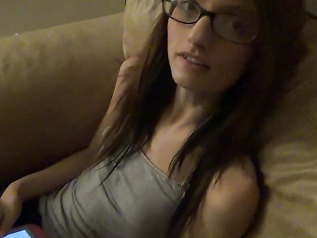 Nasty step sister Farrah Valentine rides her brother