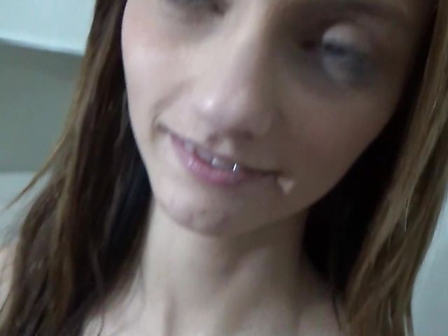 Nasty step sister Farrah Valentine rides her brother