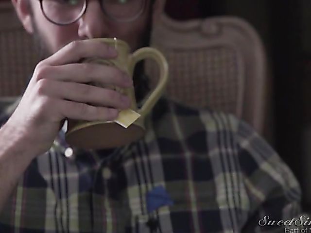 Hard sex on the dining table with Lily LaBeau