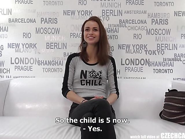 Skinny amateur sucks and fucks a cameraman