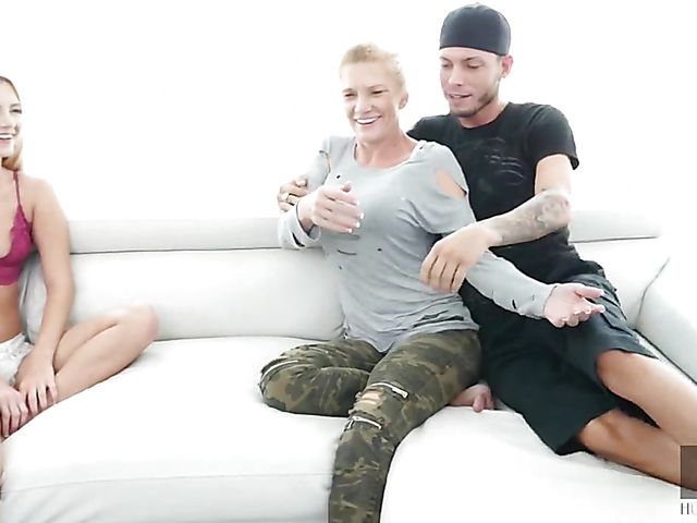 Skinny Riley Stars first threesome ever