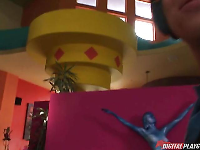 Hillary Scott anal on the leather sofa