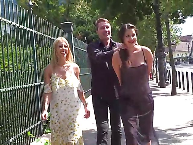 Public anal fisting in Budapest with Amirah Adara