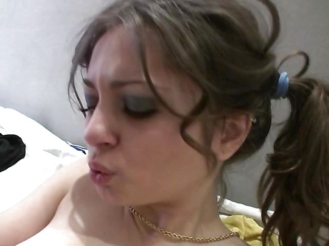 Perky tits latina Miriam Prado fucking with her BF