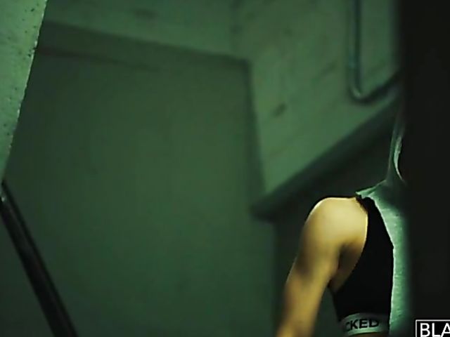 Workout babe Nicole Aniston interracial treat