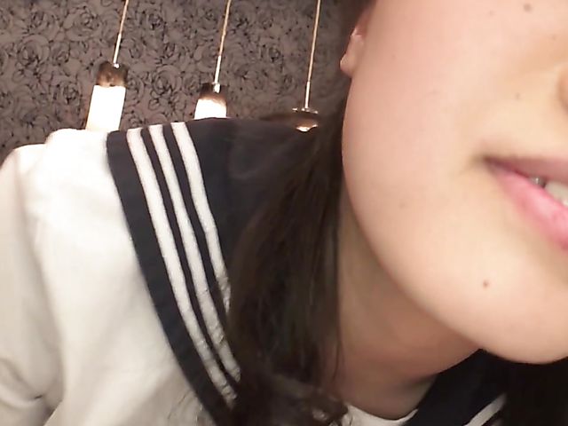 Bushy Japan schoolgirl gets penetrated