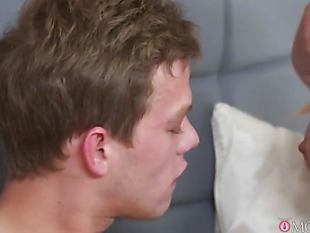 Big tits MILF Lucia Fernandez in bed with a hot boy