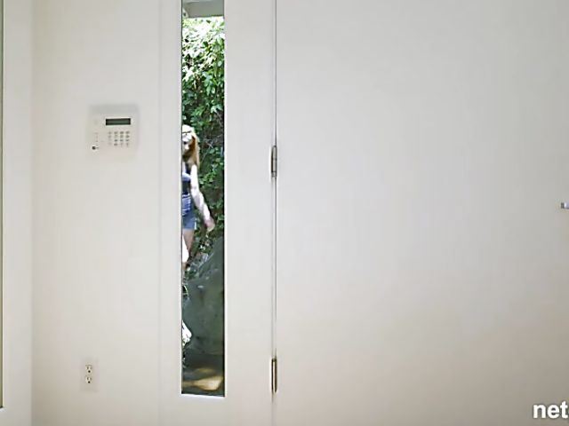 Sloan and Michelle FFM POV on the couch