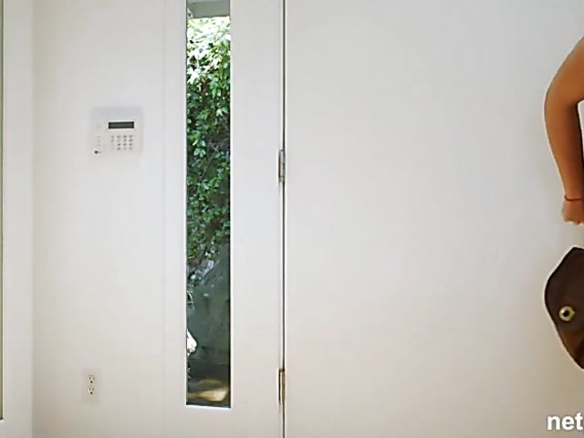 Sloan and Michelle FFM POV on the couch