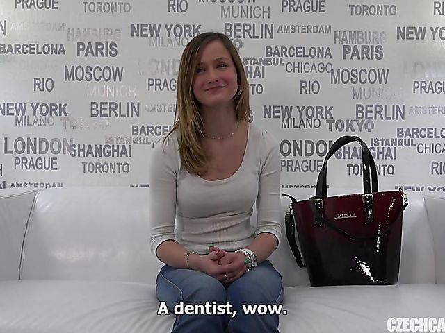 18 year old Czech teen Martina gets pounded