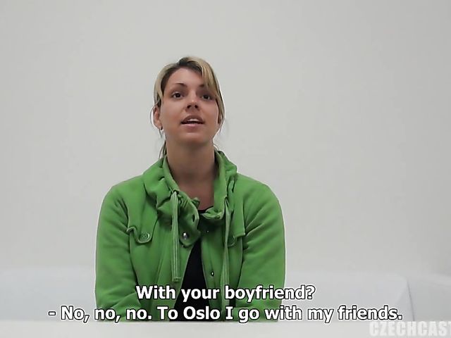 Big tits Czech chick Petra gets nude