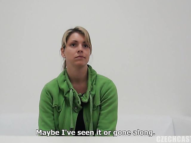 Big tits Czech chick Petra gets nude