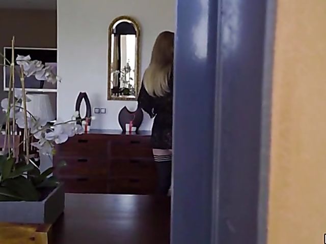 POV fucking with flirty blonde Lucy Heart