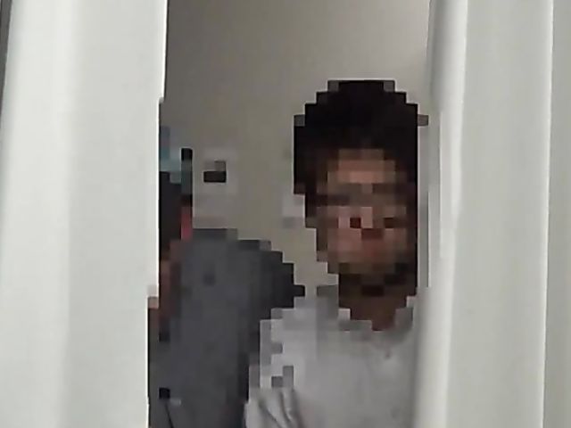Censored Japanese gangbang at school with a cutie
