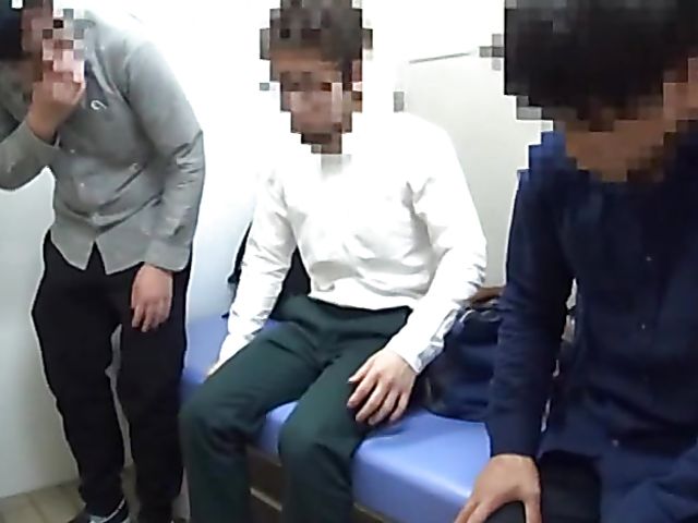 Censored Japanese gangbang at school with a cutie