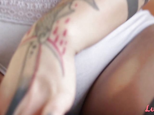 Tattooed alt girl fucking with her boyfriend