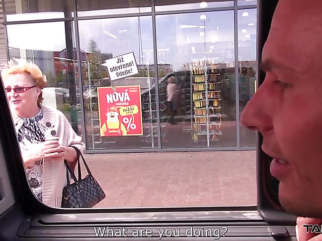 Czech chick gets picked up and fucked in a van