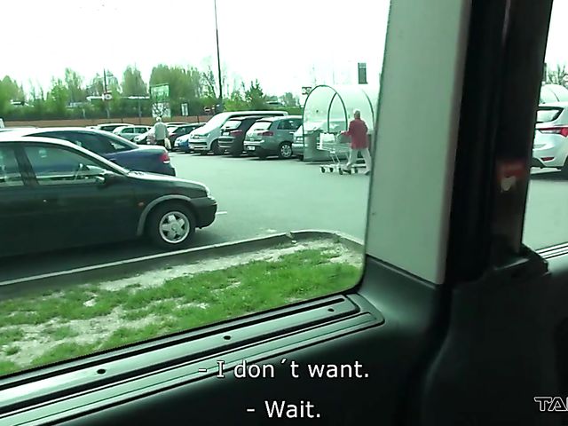 Czech chick gets picked up and fucked in a van