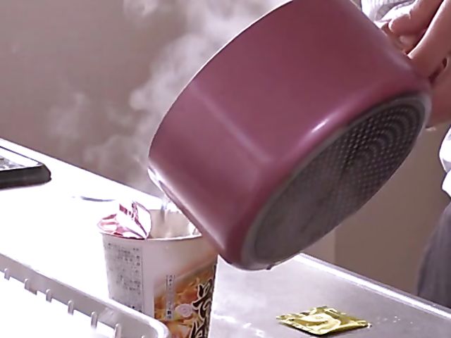 Japanese beauty getting hot and heavy