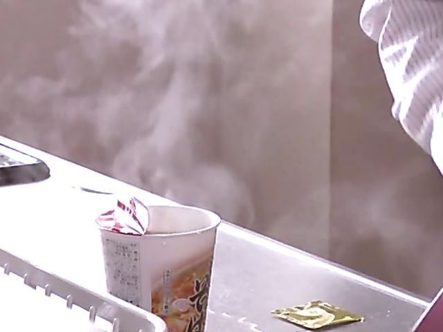 Japanese beauty getting hot and heavy