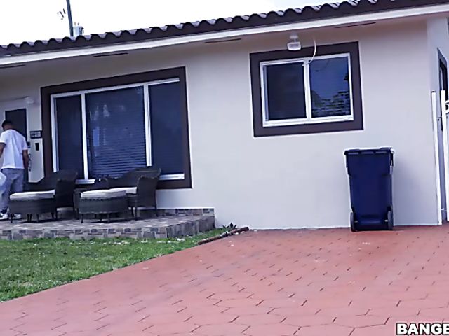 Big tit redhead Skyla Novea takes a cock in the kitchen