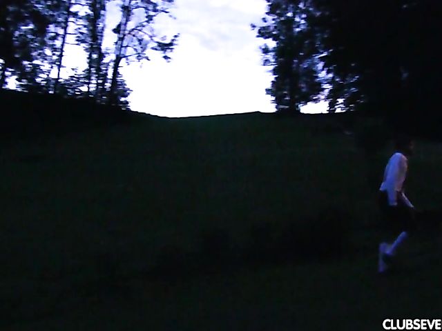 Busty teen Anabelle gets fucked in the Alps