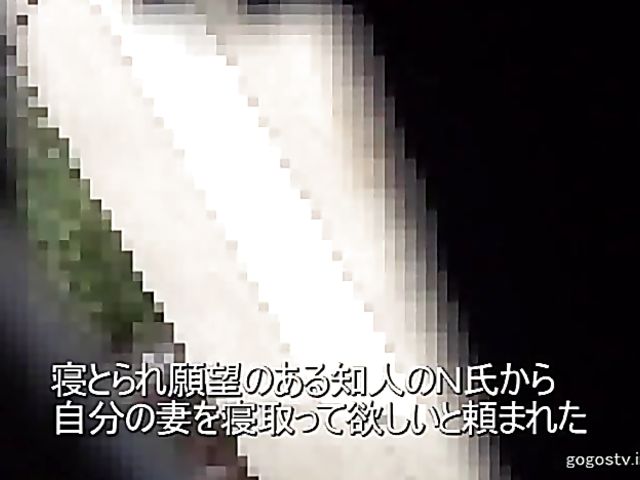 Shy Japanese girl with nice titties gets used